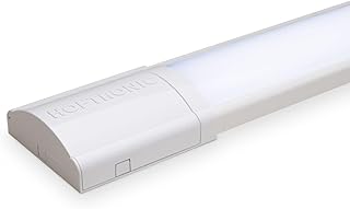HOFTRONIC - Réglette LED 150cm 50W Tube intégré 6500K blanc froid 8300lm Super lumineux 30000h Lampe LED longue portée 1500x74x25mm (LxBxH) Lampe de cave éclairage de garage - IP20 intérieur