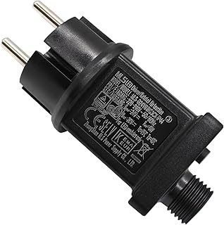24 V 6W LED power supply, IP44 LED transformer low voltage adapter driver replacement for Christmas lights, fairy lights