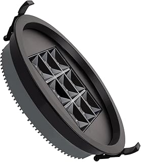 LEDKIA LIGHTING - Downlight LED Rond AERO UGR13 30W | Éclairage Commercial Homogène | 3600 lm | CRI Supérieur | Aluminium Durable, Blanc Neutre 4000K, Ø 205 mm