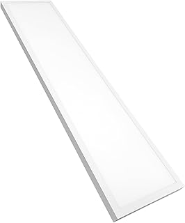 LED ATOMANT Panneau LED Surface 120x30cm 48W, CCT (Sélecteur de Couleur Blanc Chaud, Neutre et Froid), 5000 Lumens, Driver inclus